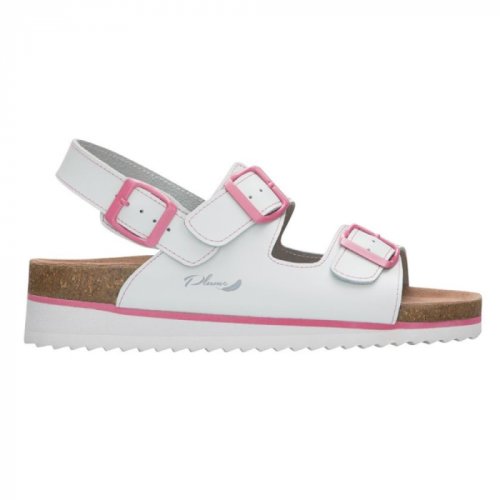 Sandale de vara cu bareta venus - albi-roz - pentru femei