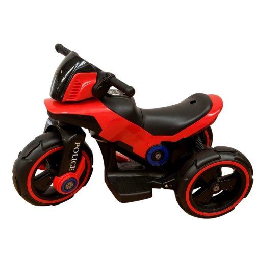 Motocicleta electrica copii sport, karemi, 3 roti, usb player, rosie