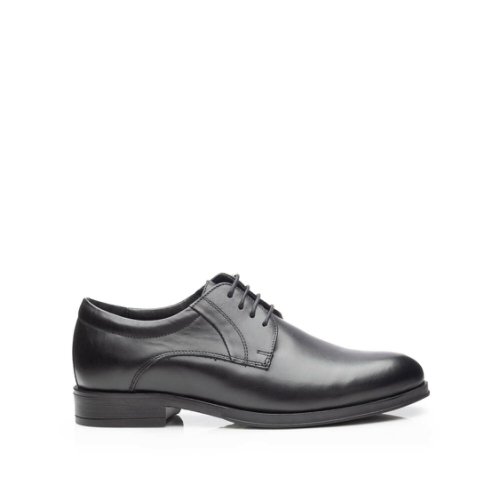 Pantofi eleganti barbati din piele naturala, leofex - 930-1 negru box