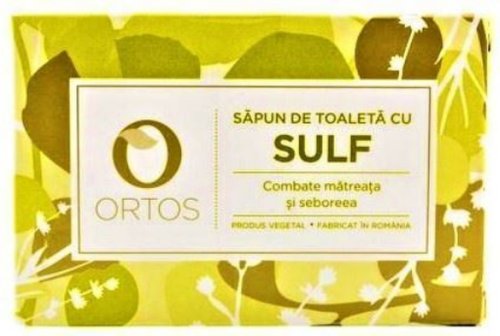 Ortos sapun cu sulf - 100 grame