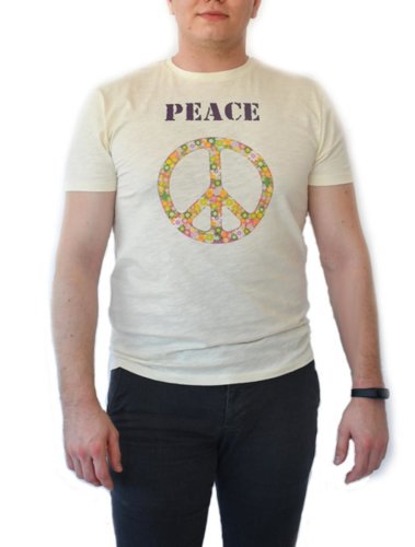 Tricou - peace tshirt ivory