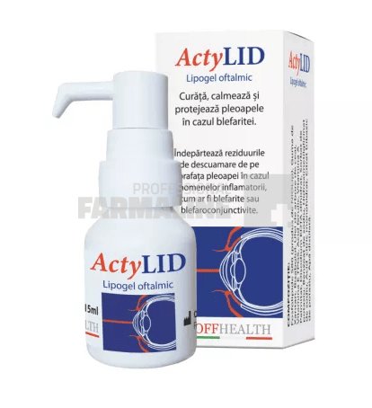 Actylid lipogel oftalmic 15 ml
