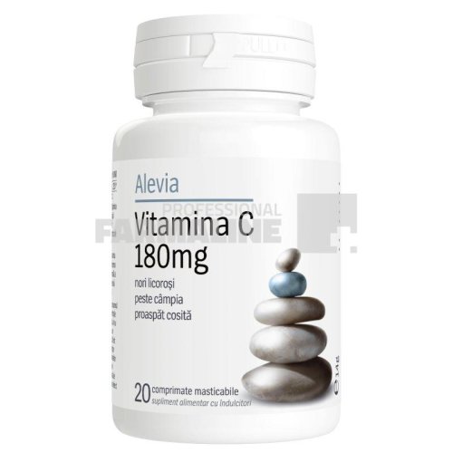 Alevia vitamina c 180 mg 20 comprimate
