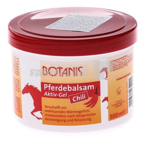 Botanis balsam cu extract de ardei iute (chill) 500 ml