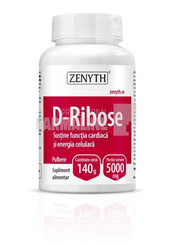 D - ribose pulbere 140 g