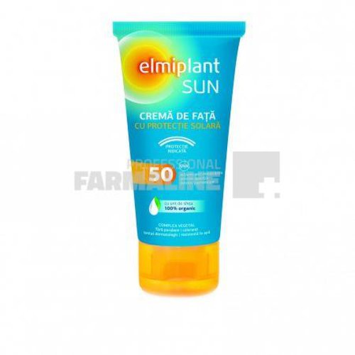 Elmiplant crema de fata protectie solara spf50 50 ml