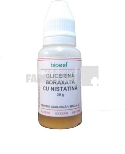 Glicerina boraxata cu nistatina bioeel 20 g