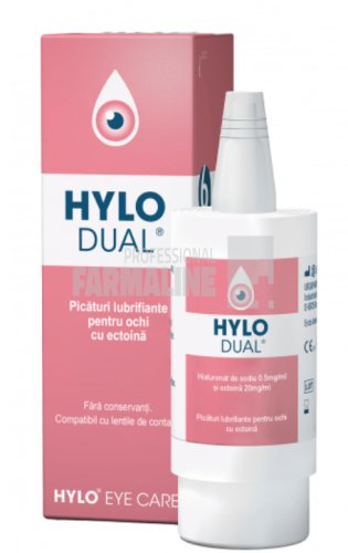 Hylo - dual picaturi oftalmice 10 ml