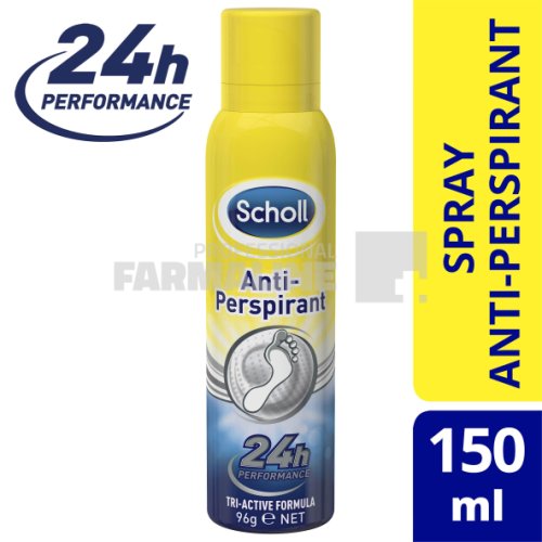 Scholl fresh step spray antiperspirant pentru picioare 150 ml