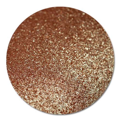 Glitter make-up flash bronze