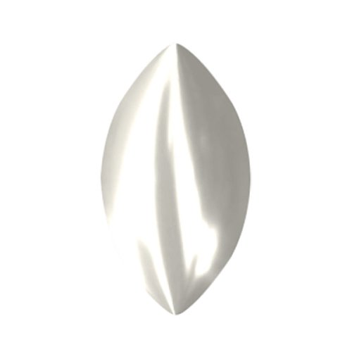 Swarovski 8*4.5 mm crystal white pearl 20 buc
