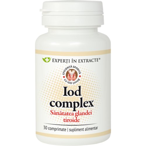 Iod complex 30 comprimate
