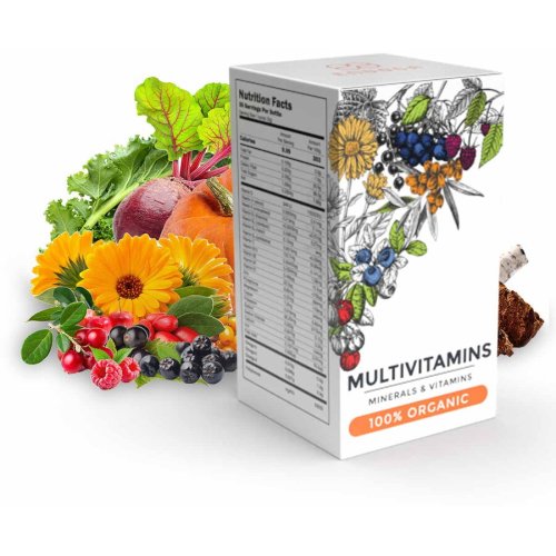 Multivitamine organice 30g, endoca