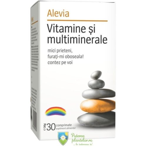Vitamine si multiminerale adulti 30 comprimate