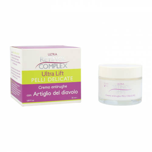 Crema antirid pentru piele delicata cu gheara diavolului ultra retinol complex 50 ml