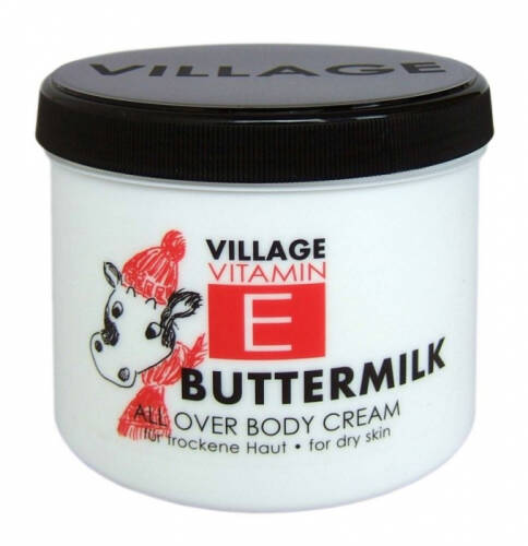 Crema de corp village cosmetics cu vitamina e buttermilk special 500 ml