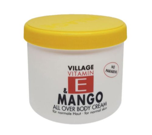 Crema de corp village cosmetics cu vitamina e si mango 500 ml