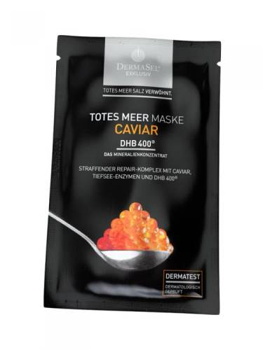 Masca de fata dermasel exklusiv cu extract de caviar 12 ml