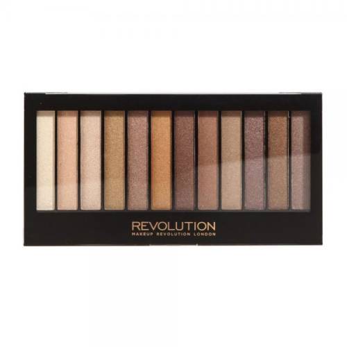 Paleta cu 12 farduri makeup revolution redemption palette essential shimmers 14g