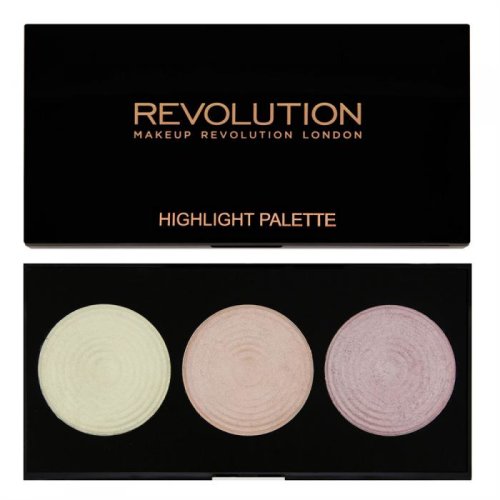 Paleta profesionala iluminatoare makeup revolution - highlight