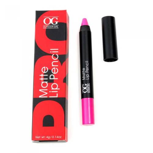 Ruj creion mat outdoor girl matte lip pencil 609 delicate mauve