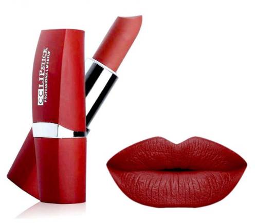 Ruj mat profesional kiss beauty cc lips 17 vintage red