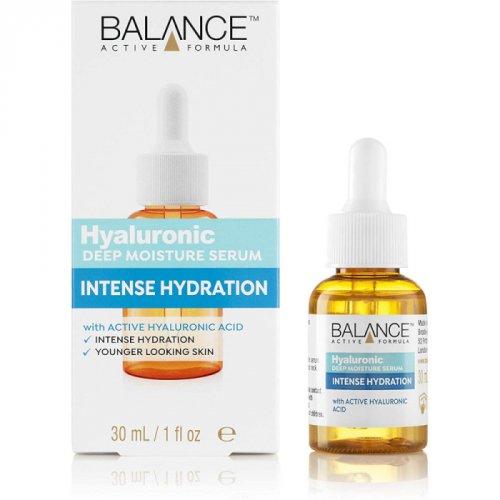 Ser facial intens hidratant cu acid hialuronic balance active deep moisture serum, 30 ml