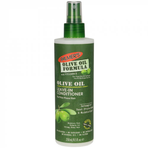Spray fara clatire pentru par cret, fragil sau vopsit palmer s olive oil formula, leave-in conditioner, vitamina e, 250 ml