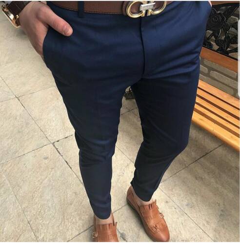Pantaloni barbati batal eleganti zr a1087 a-4