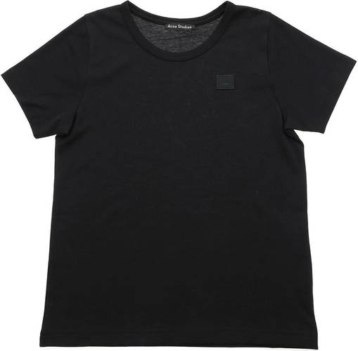 Acne Studios mini nash face black t-shirt black