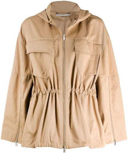 Adidas By Stella Mccartney cotton jacket beige