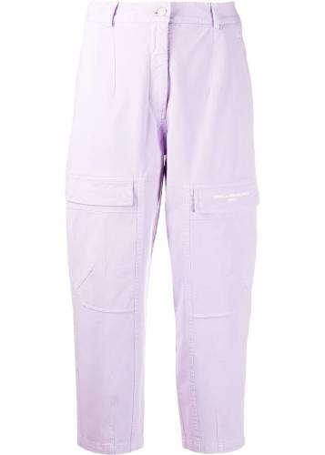 Adidas By Stella Mccartney cotton pants purple