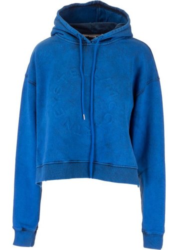 Adidas By Stella Mccartney cotton sweatshirt blue
