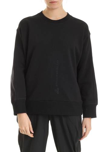 Adidas By Stella Mccartney essentials cotton sweatshirt in black black