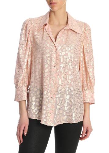 Adidas By Stella Mccartney reese shirt in pink fil coupé pink