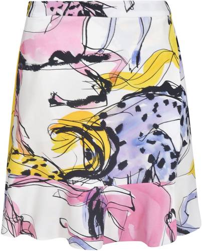 Adidas By Stella Mccartney silk skirt multicolor