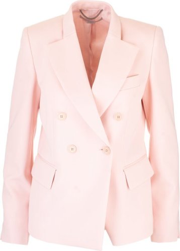 Adidas By Stella Mccartney wool blazer pink