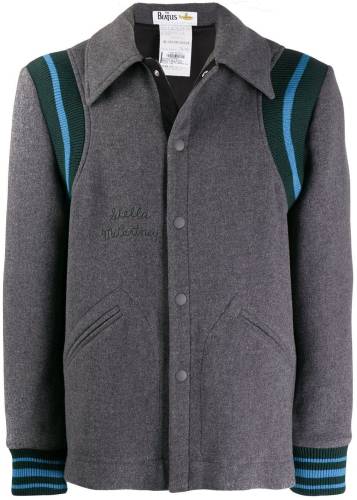 Adidas By Stella Mccartney wool outerwear jacket grey