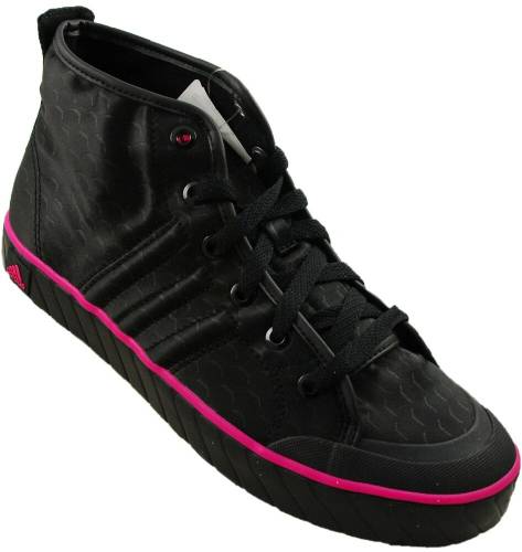 Adidas vulc mid k g19962 negre/roz