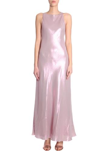 Alberta Ferretti long dress pink