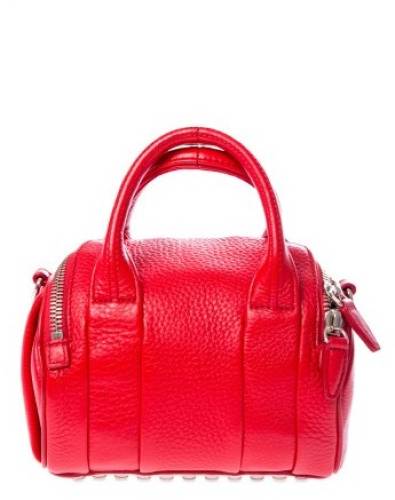 Alexander Wang rocco duffel red bag red