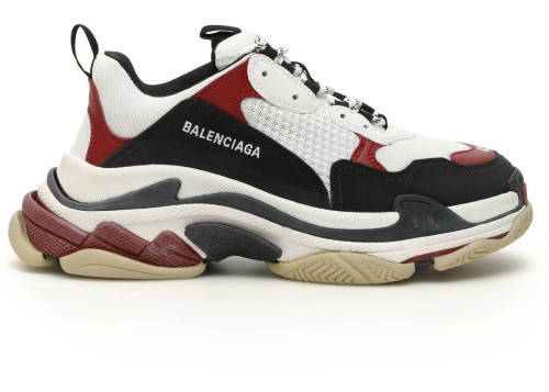 Trademark belief cling Balenciaga triple s sneakers black brown white — Euforia-Mall.ro