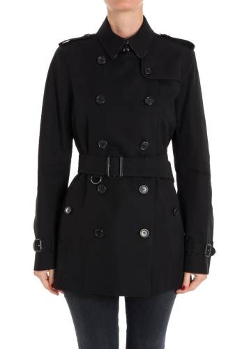 Burberry cotton trench black