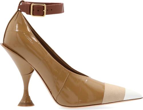Burberry leather pumps brown