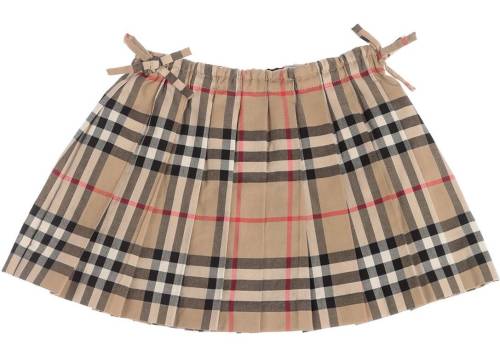 Burberry mini pearly vintage check skirt beige