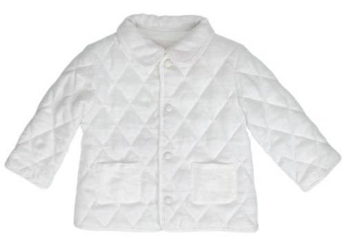 Burberry quilted jacket white