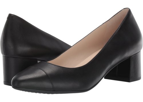 Cole Haan the go-to block heel pump 45mm black leather wp