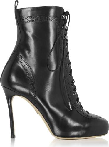 Dsquared2 leather ankle boots black