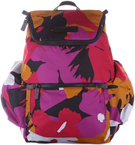 Dsquared2 nylon backpack hero flower pink