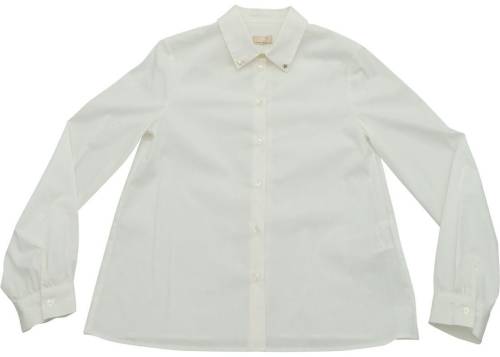Elisabetta Franchi button-down white shirt white
